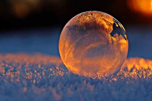 ball ball shaped blur bubble